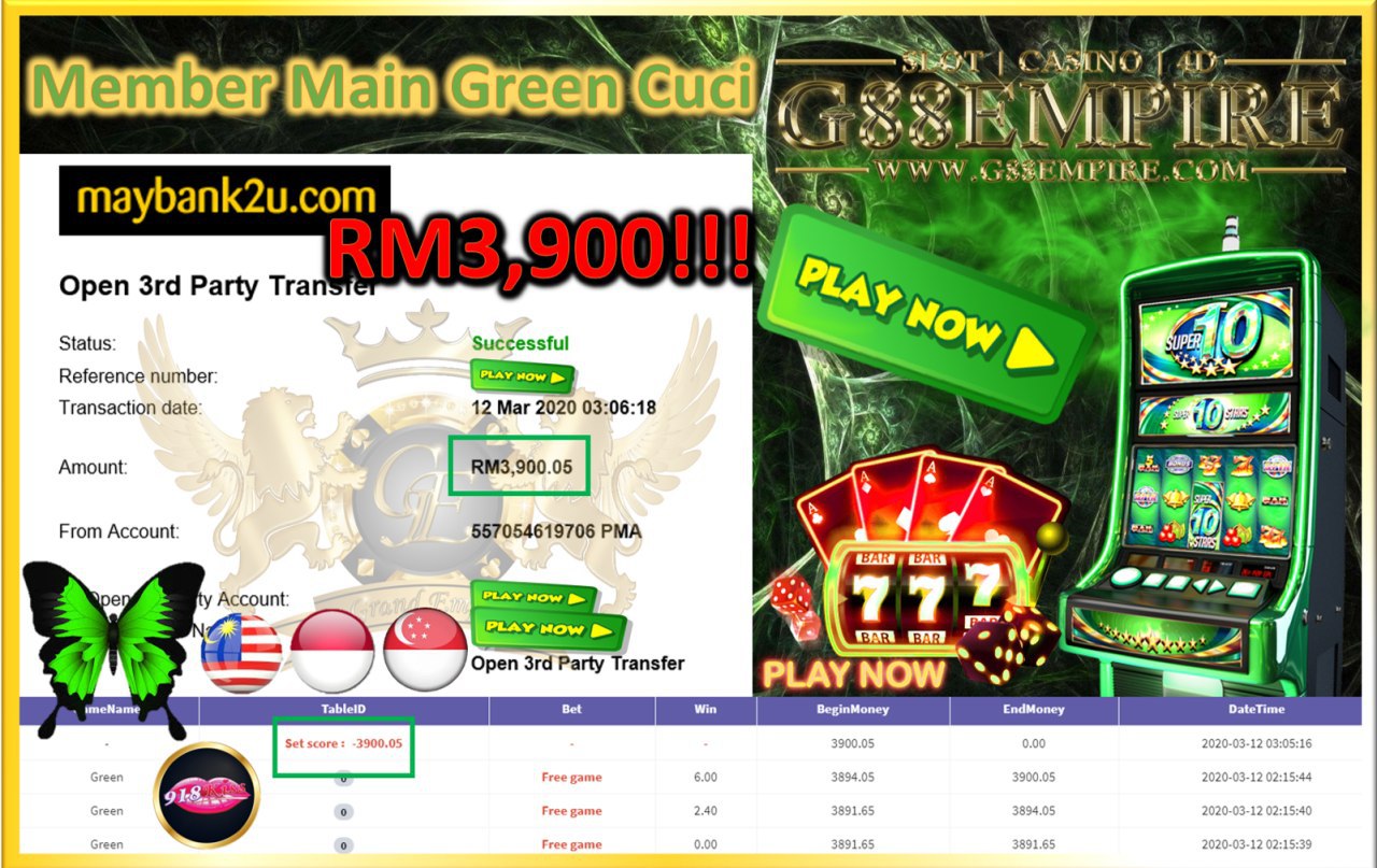 MEMBER MAIN GREE CUCI RM3,900!!!