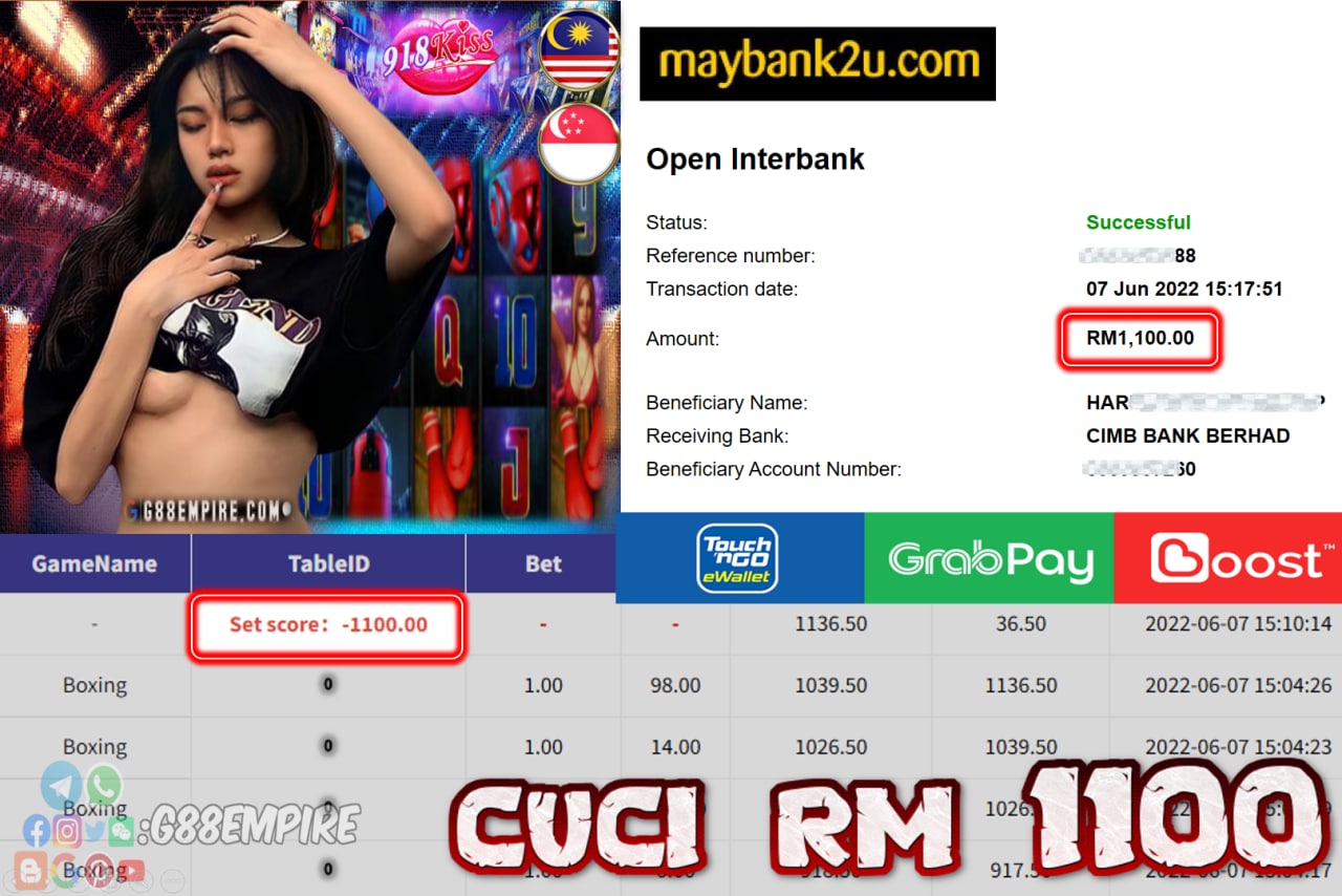 918KISS - BOXING CUCI RM1,100 !!!