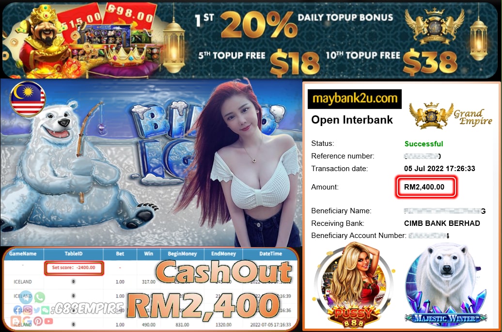 PUSSY888 - ICELAND CUCI RM2,400 !!!