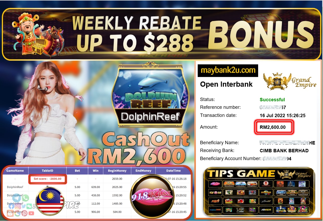 PUSSY888 DOLPHINREEF CUCI RM2,600!!!