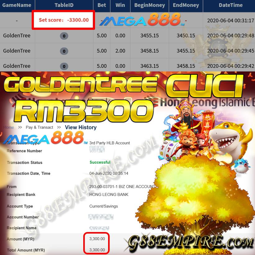 MEMBER MAIN GOLDEN TREE CUCI RM3300!!!