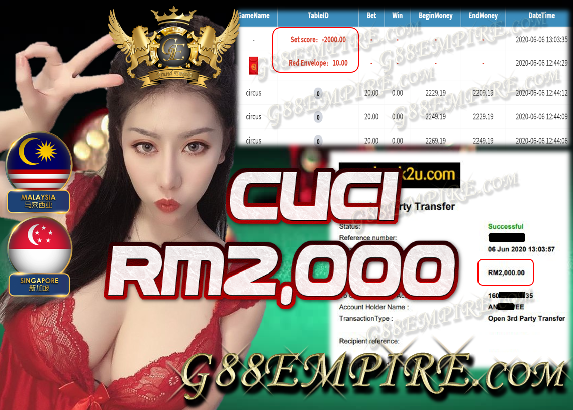 MEMBER MAIN CIRCUS  CUCI RM2,000!!!