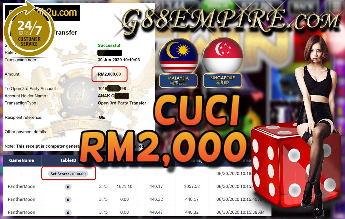 MEMBER MAIN PATHERMOON CUCI RM2,000!!!