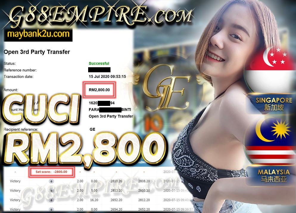 MEMBER MAIN VICTORY CUCI RM2,800!!!