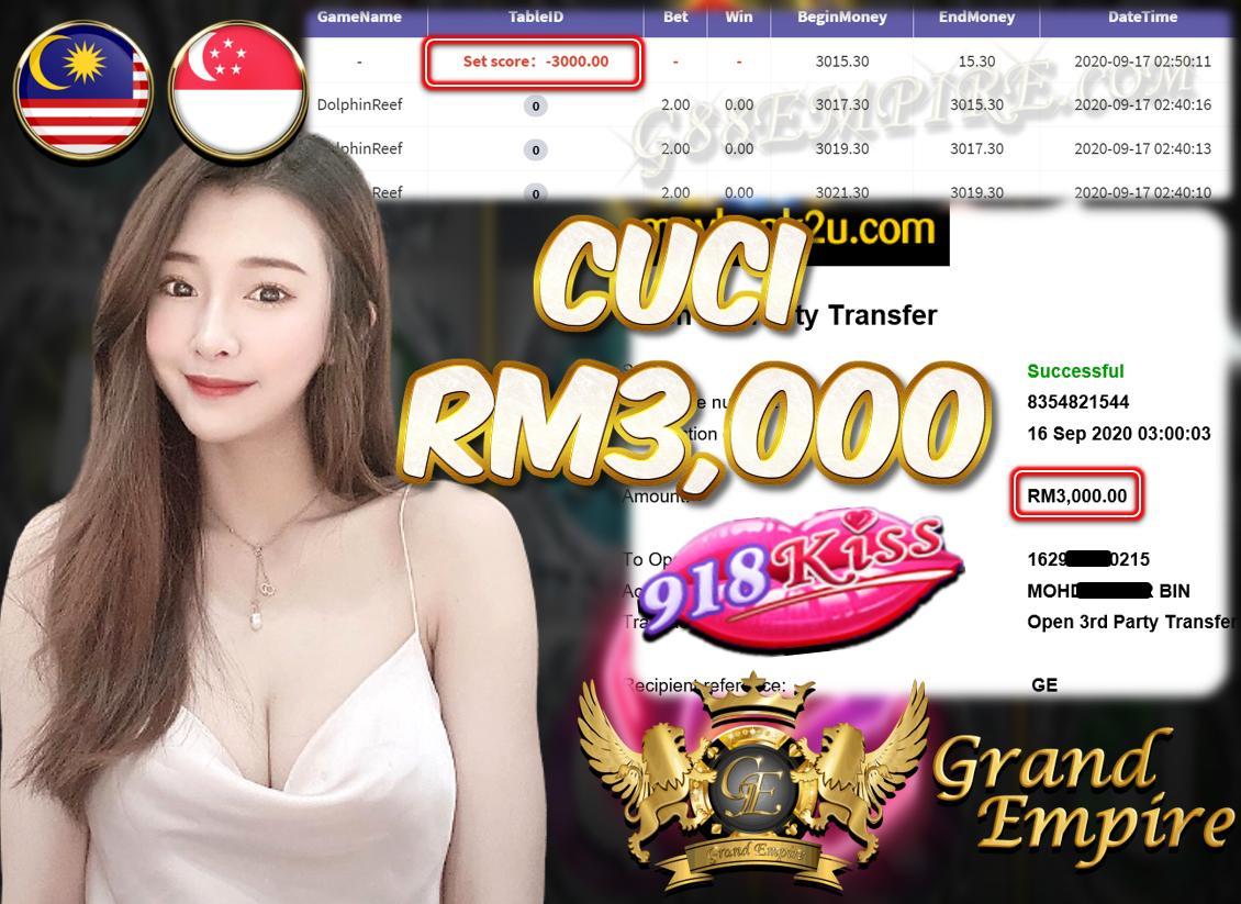 MEMBER MAIN DOLPHINDEEF CUCI RM3,000!!!