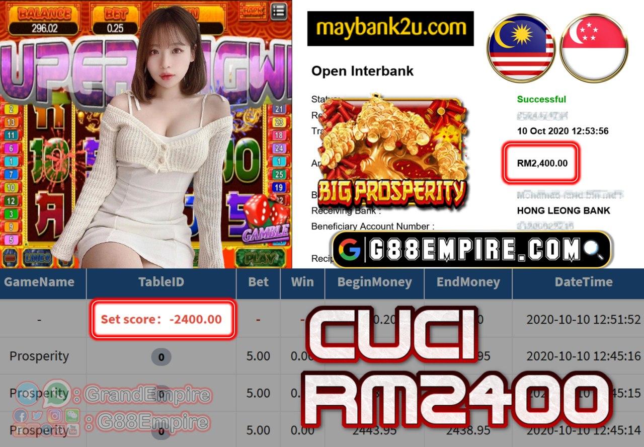 MEMBER MAIN PROSPERITY CUCI RM2400!!!