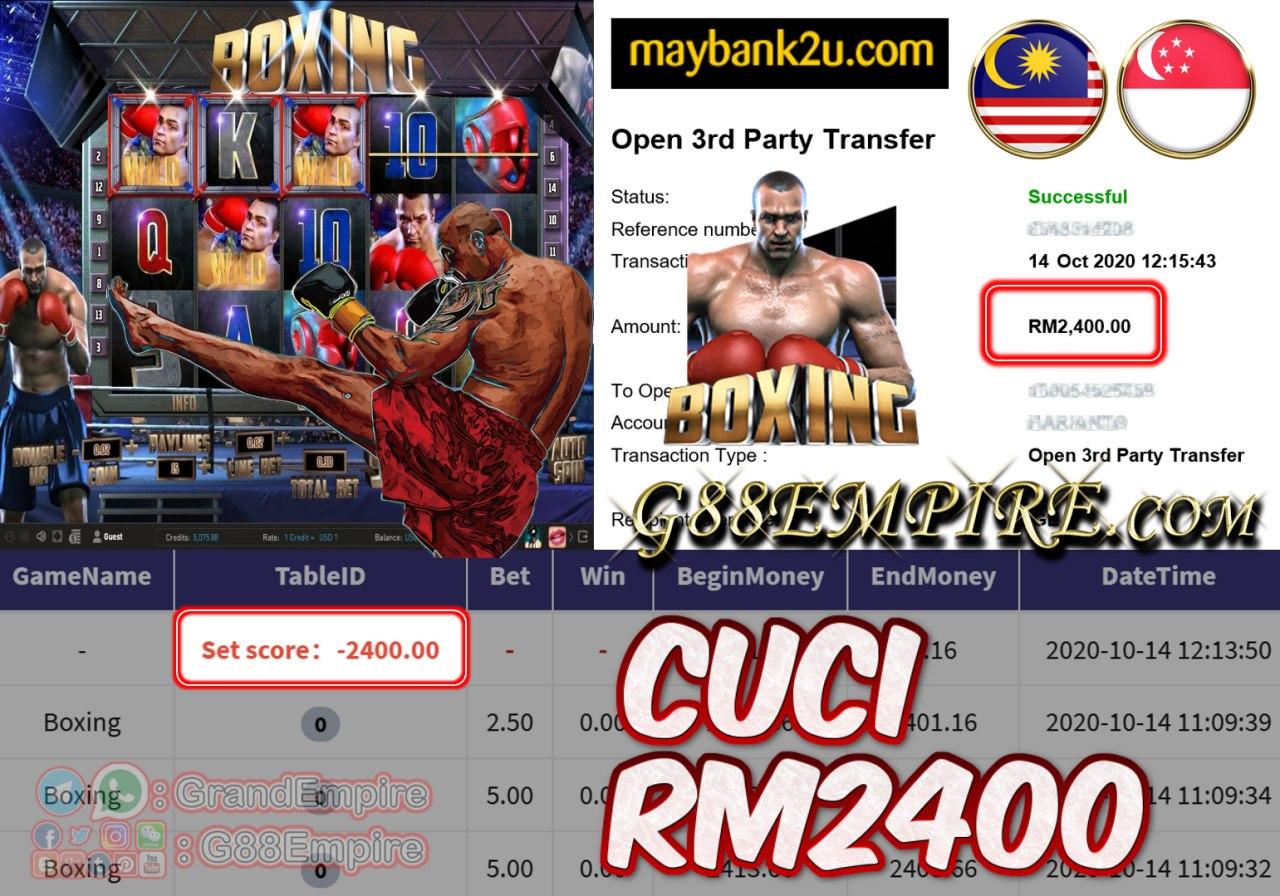 MEMBER MAIN BOXING CUCI RM2400!!!