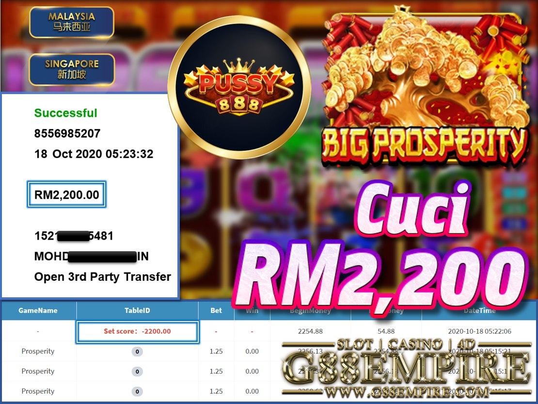 MEMBER MAIN PROSPERITY CUCI RM2,200!!!