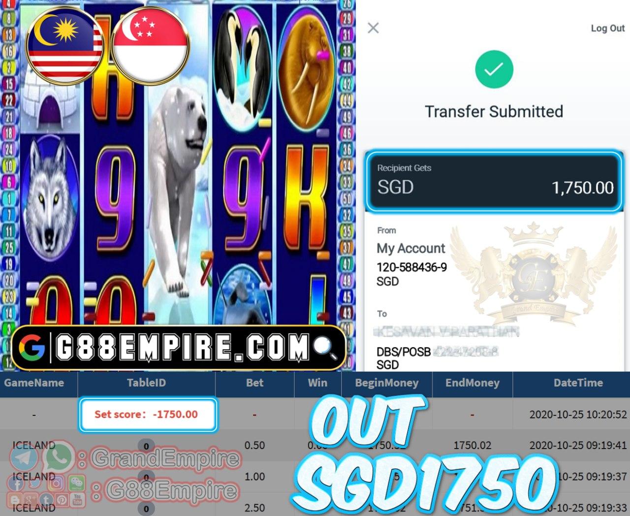 MEMBER MAIN ICELAND OUT SGD1750!!!