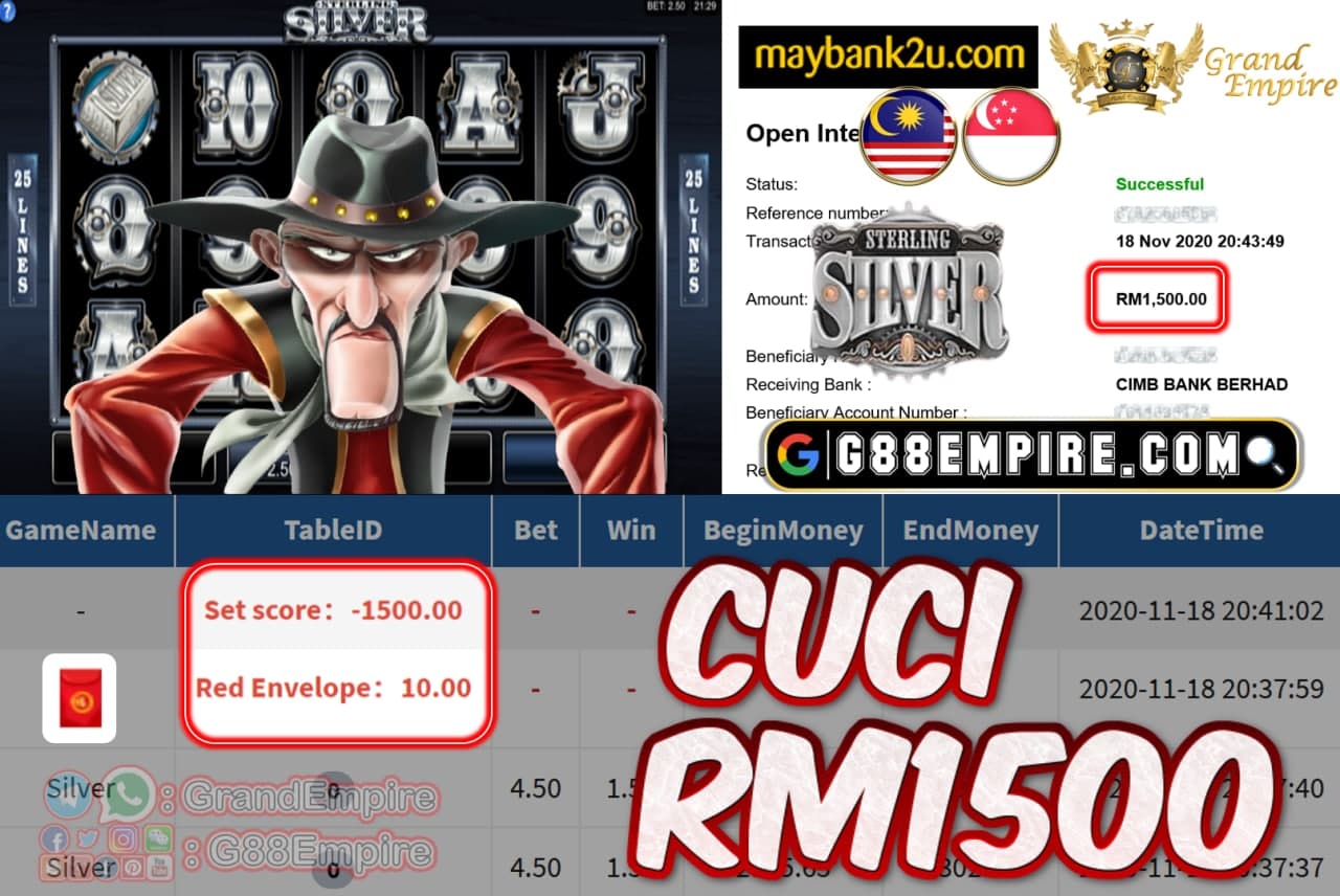 MEMBER MAIN SILVER CUCI RM1500!!!