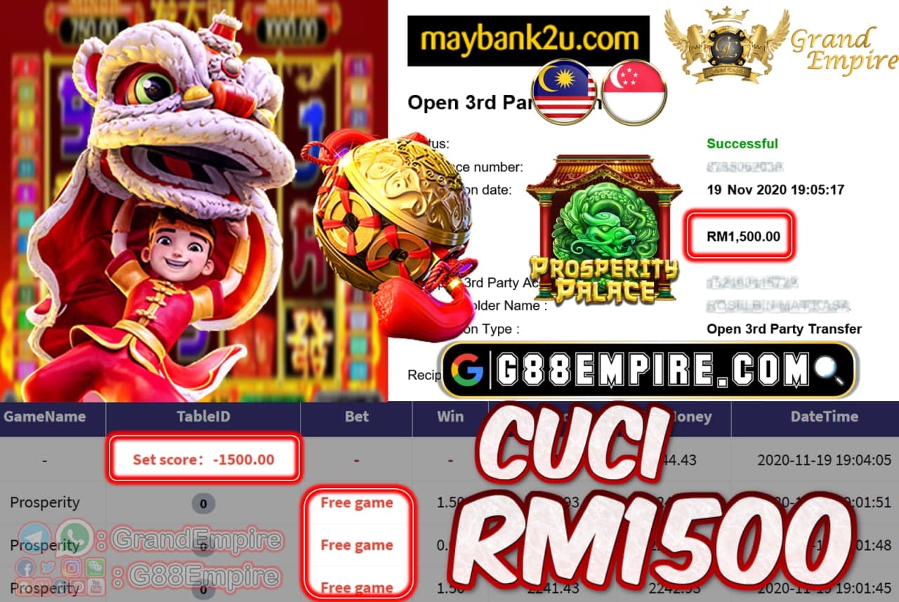 MEMBER MAIN PROSPERITY CUCI RM1500!!!