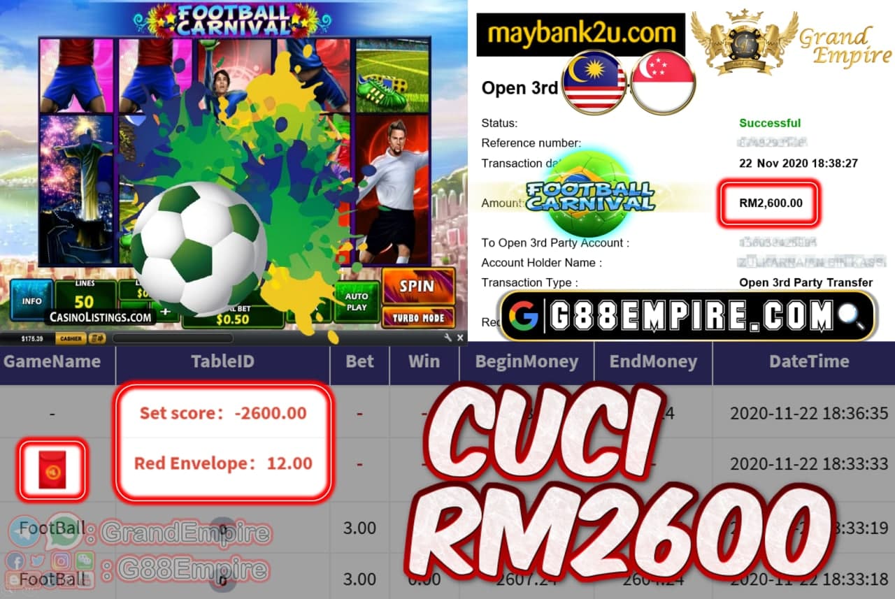MEMBER MAIN FOOTBALL CUCI RM2600!!!