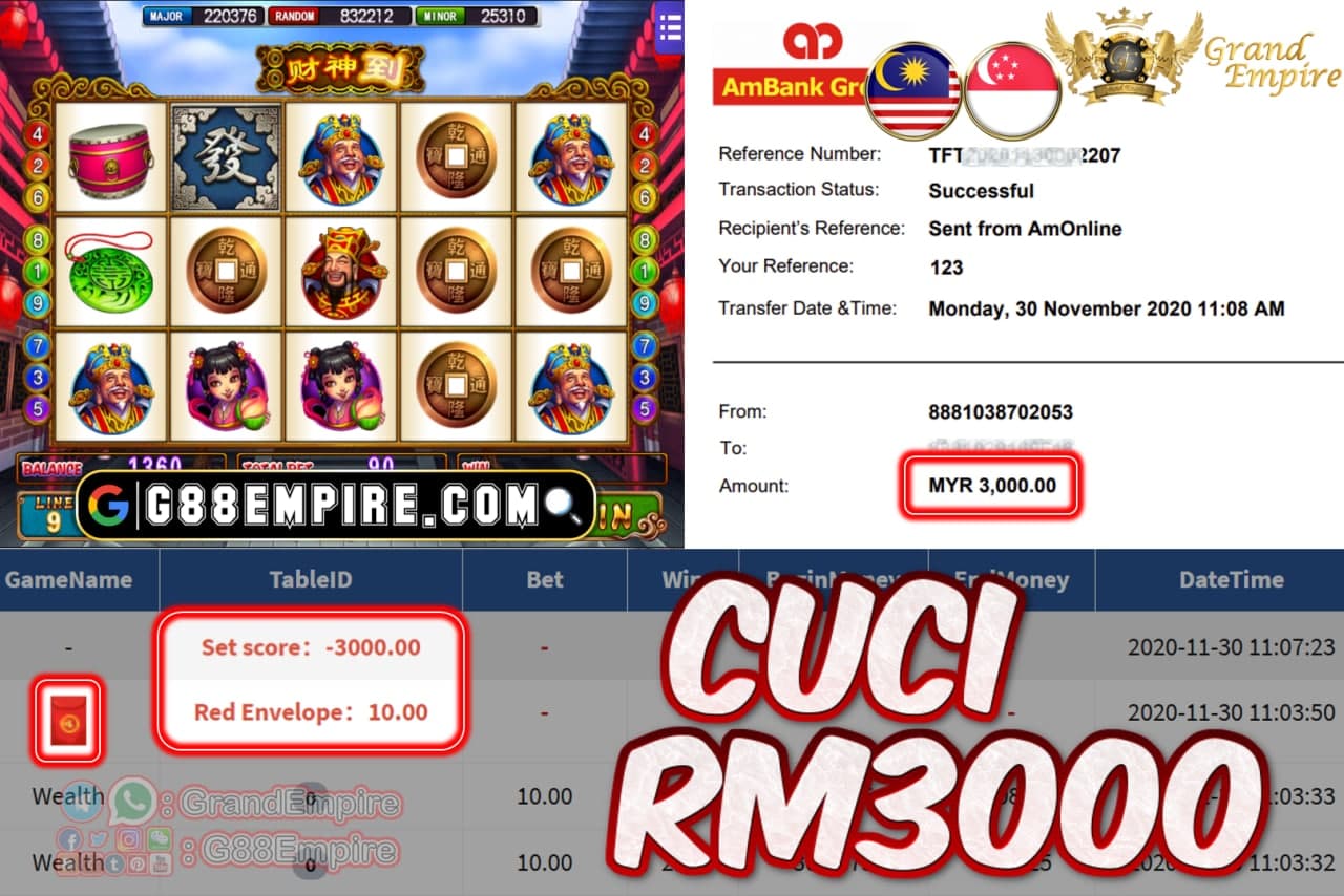 MEMBER MAIN WEALTH CUCI RM3000!!!