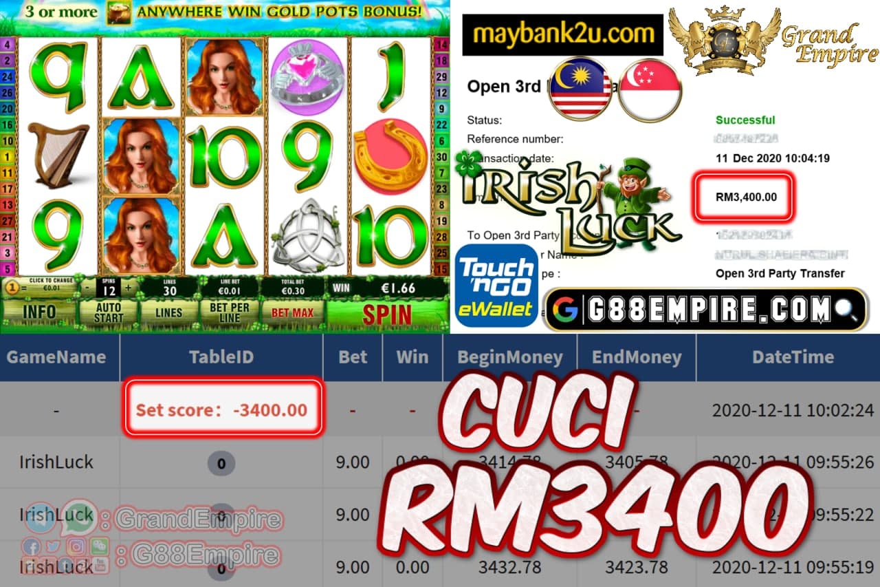 MEMBER MAIN IRISHLUCK CUCI RM3400!!!
