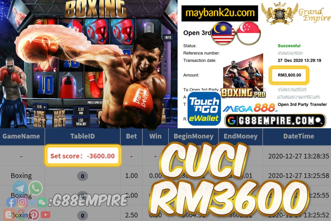 MEMBER MAIN BOXING CUCI RM3600!!!