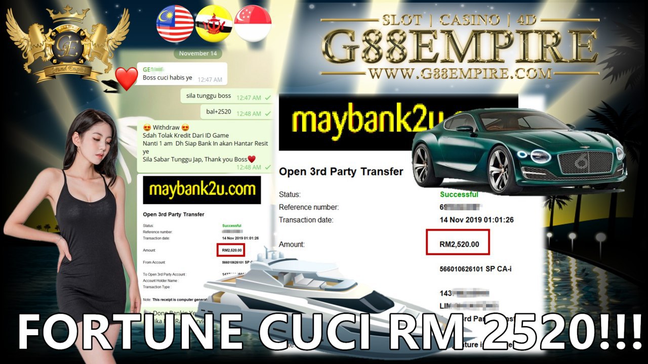 MEMBER MAIN FORTUNECUCI RM2,520