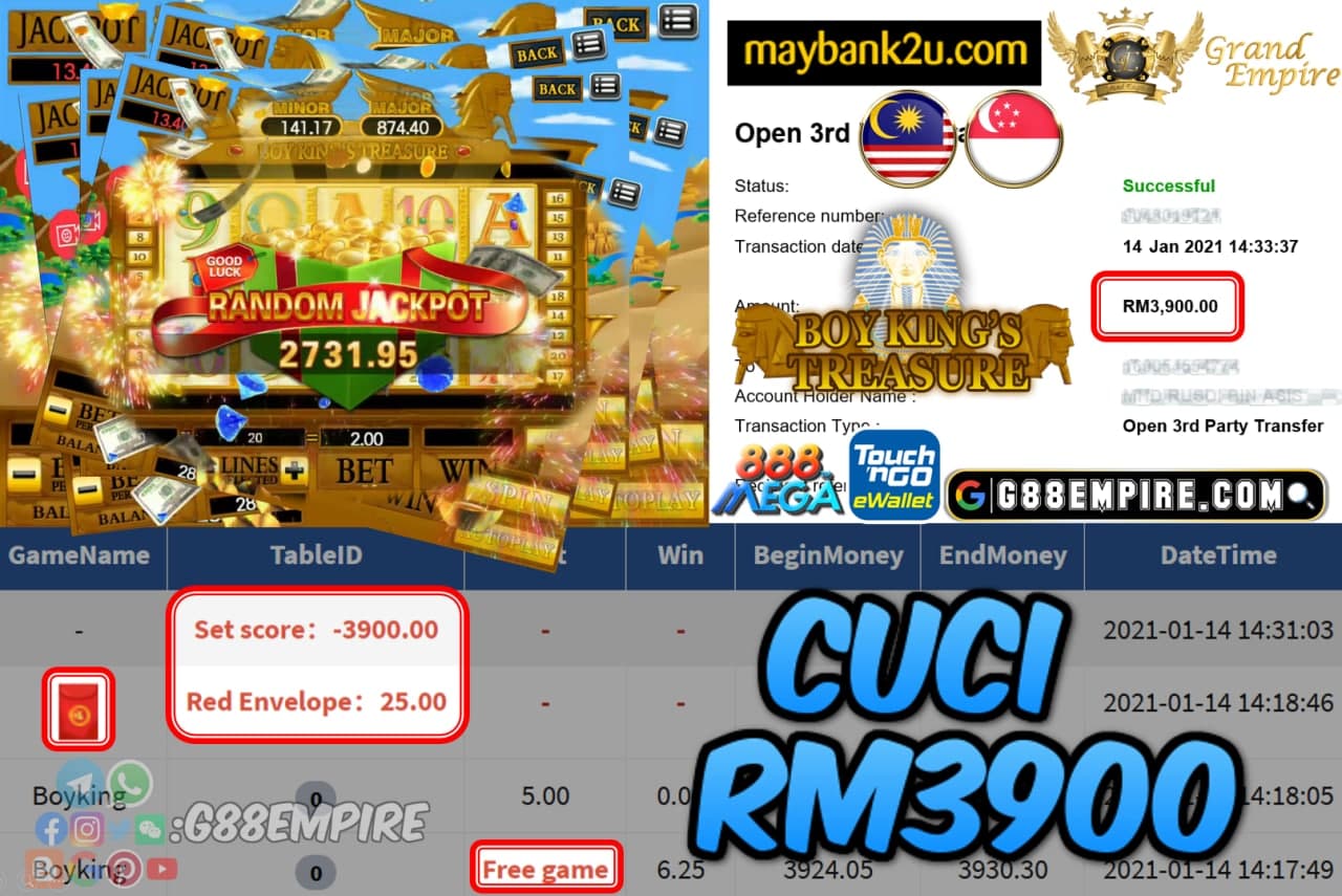 MEMBER MAIN BOYKING CUCI RM3900!!!