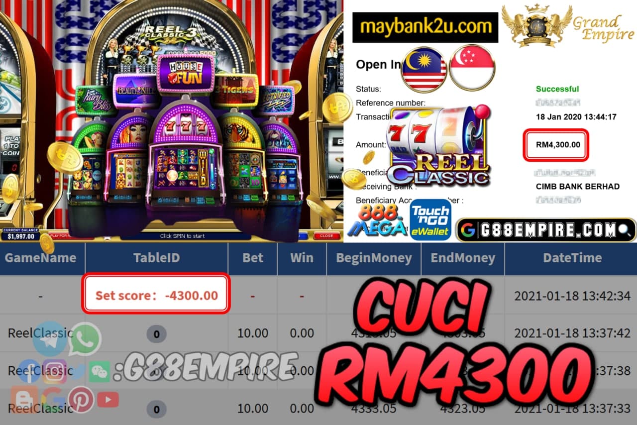 MEMBER MAIN REELCLASSIC CUCI RM4300!!!