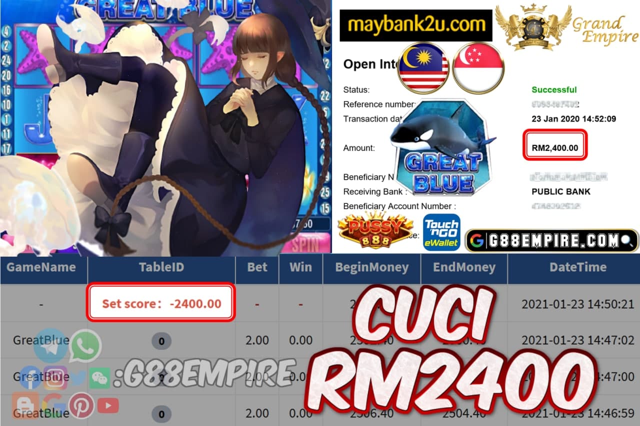 MEMBER MAIN GRETBLUE CUCI RM2400!!!