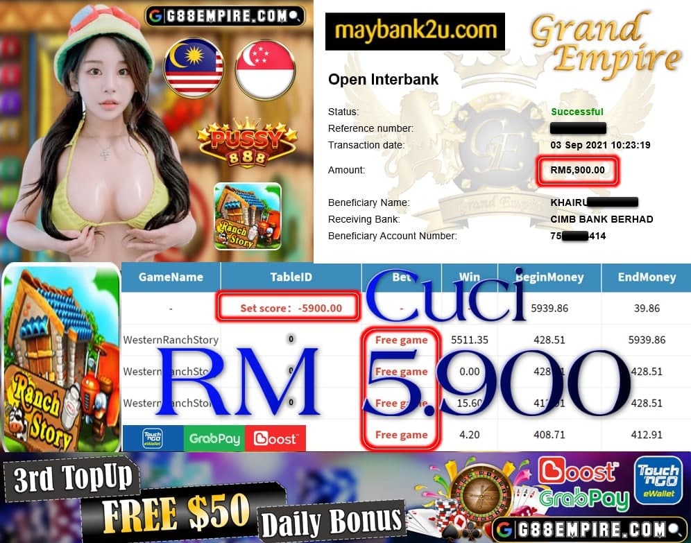 PUSSY888 - WESTERNRANCHSTORY CUCI RM5,900!!!