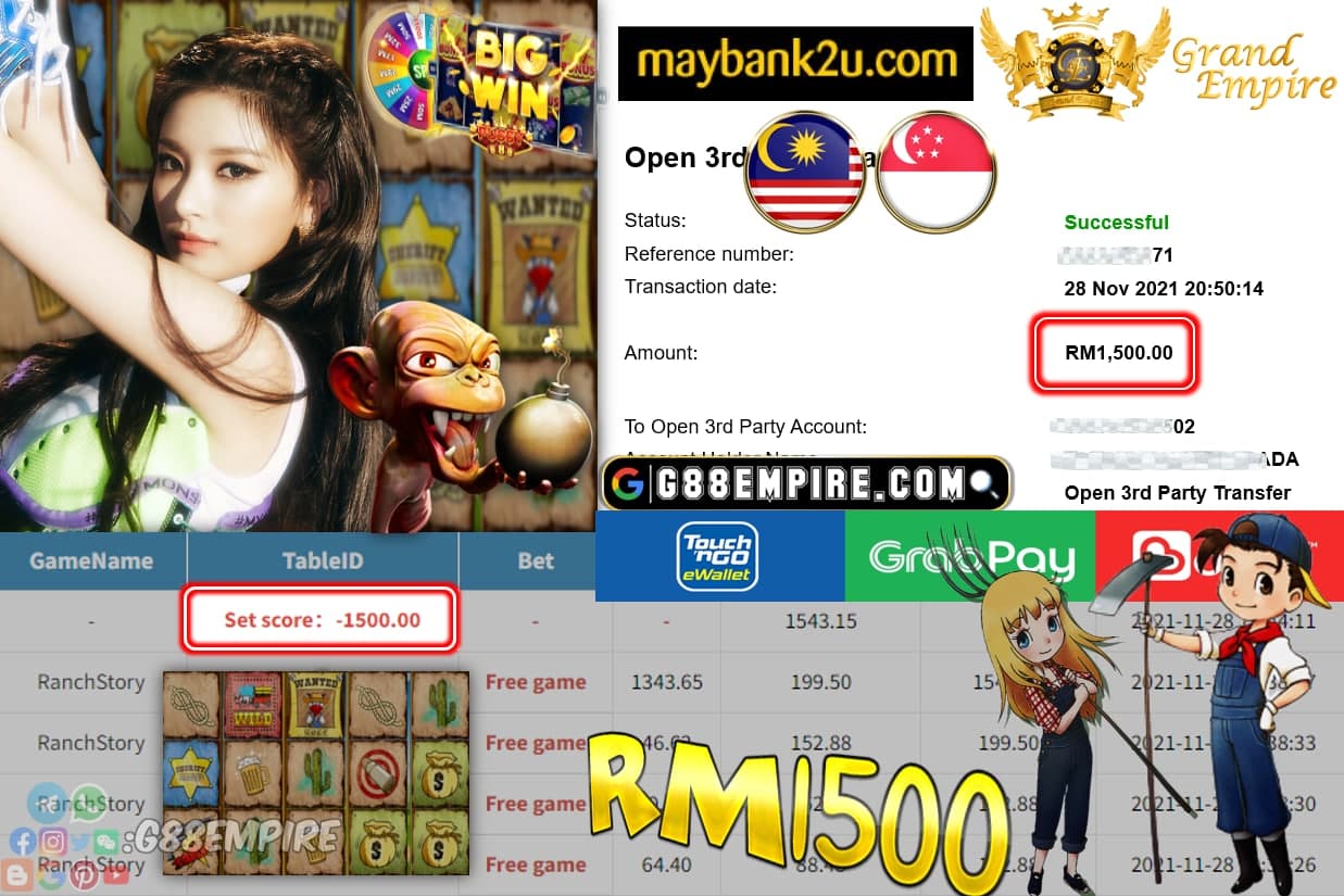 PUSSY888 - RANCHSTORY CUCI RM 1,500!!!