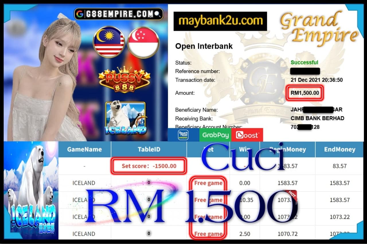 PUSSY888 - ICELAND CUCI RM1,500 !!!