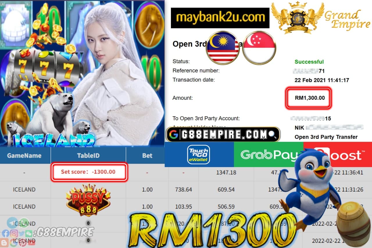 PUSSY888 - ICELAND CUCI RM1,300 !!!